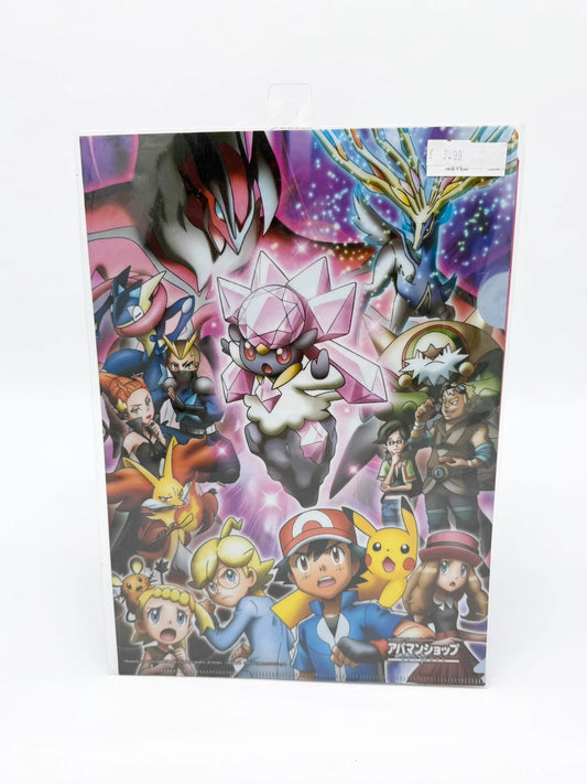 Pokemon Center JP XY Design A4 Clear File Folder
