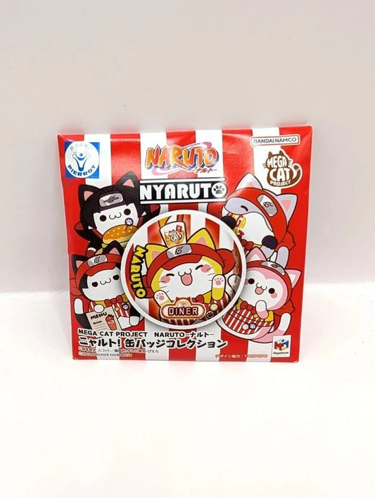 Naruto Mega Cat Project Blind Bag Badge