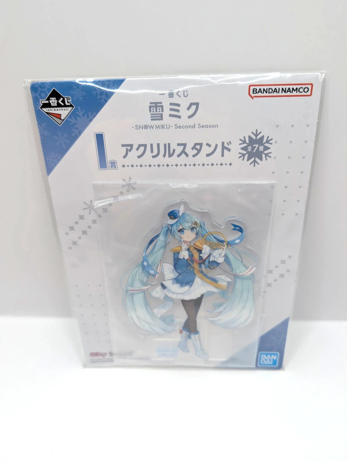 Hatsune Miku Snow Miku Season 2 Acrylic Stand Figurine New