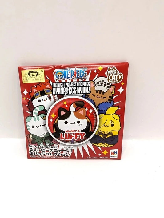 One Piece Mega Cat Project Blind Bag Badge