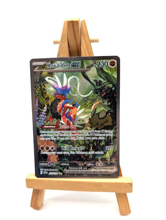 Koraidon EX 247/198 Scarlet Violet Special Illustration Rare Pokemon Card NM