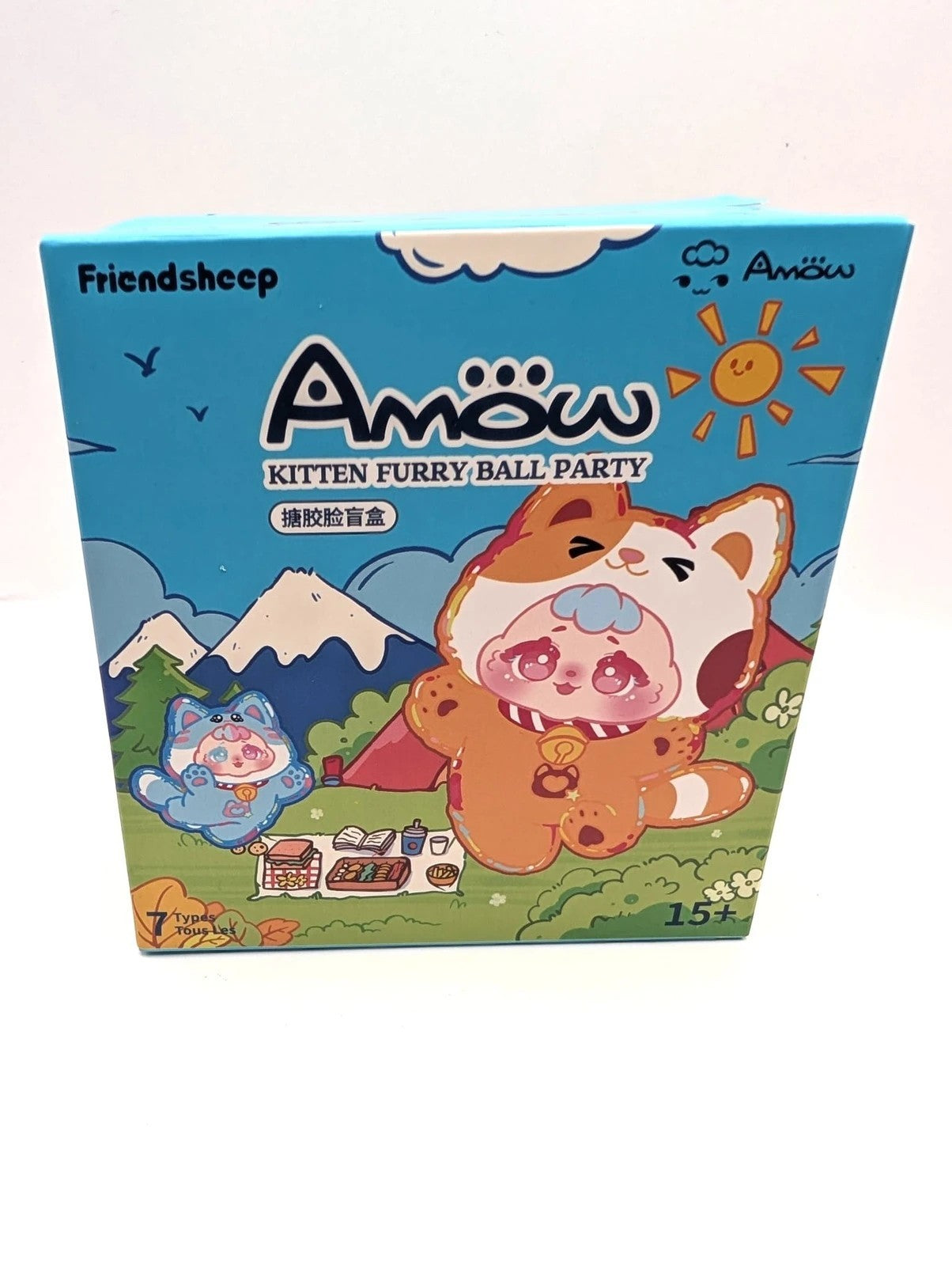 Amow Official Kitten Furry Ball Party Sealed Blind Box