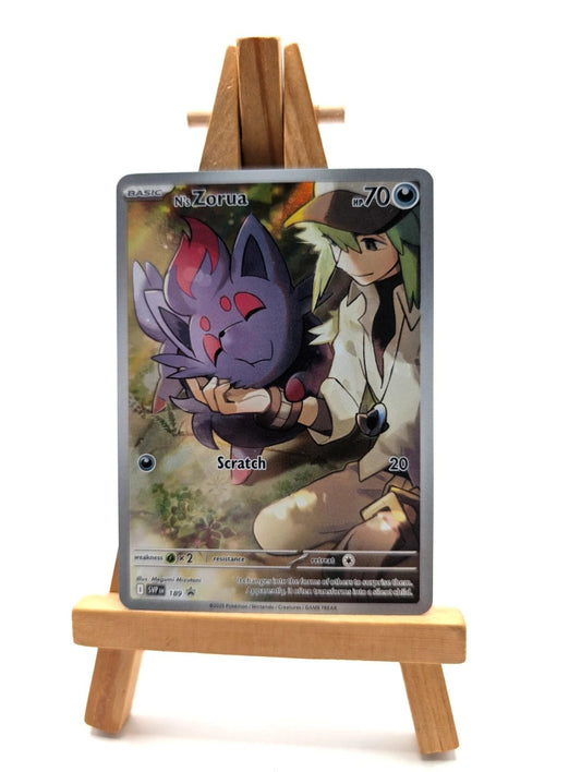 Pokémon TCG Journey Together N's Zorua SVP189 ETB Promo Card