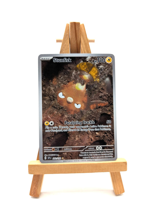 Stunfisk 202/191 Sv08: Surging Sparks Full Art rare Holo