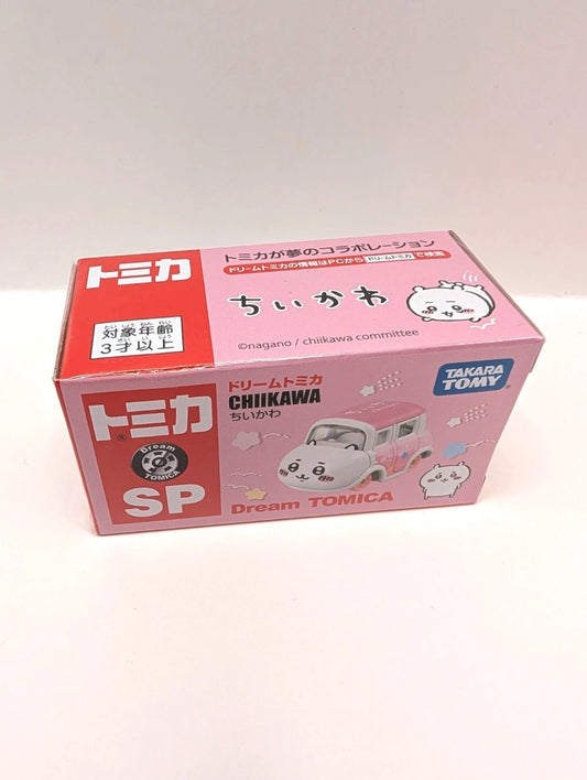 Takara Tomy Dream Tomica Chiikawa pink Vehicle Toy New And Sealed