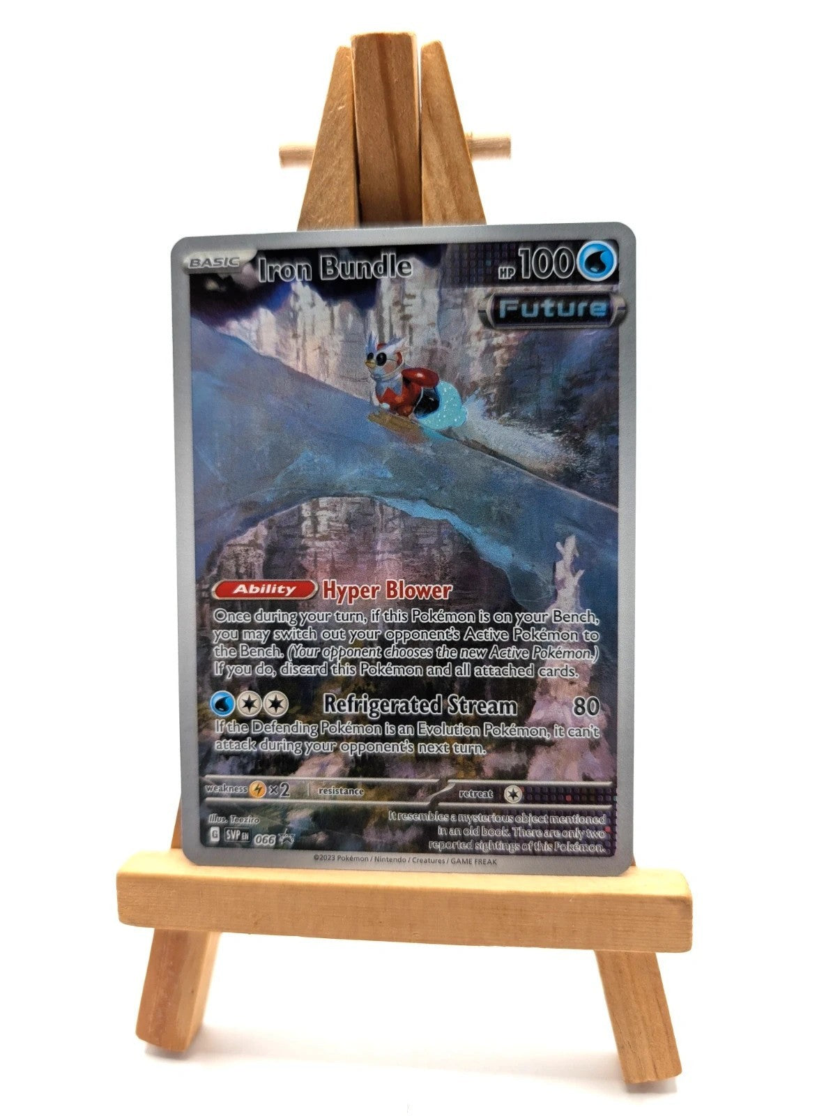 Iron Bundle SVP066 Black Star Promo Paradox Rift Pokémon