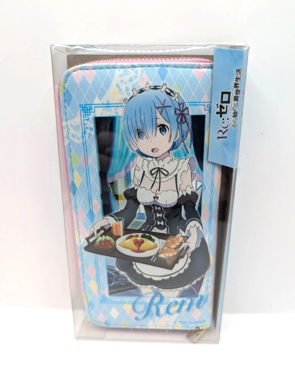 Women's amazing Re-Zero Large zip purse New and sealed