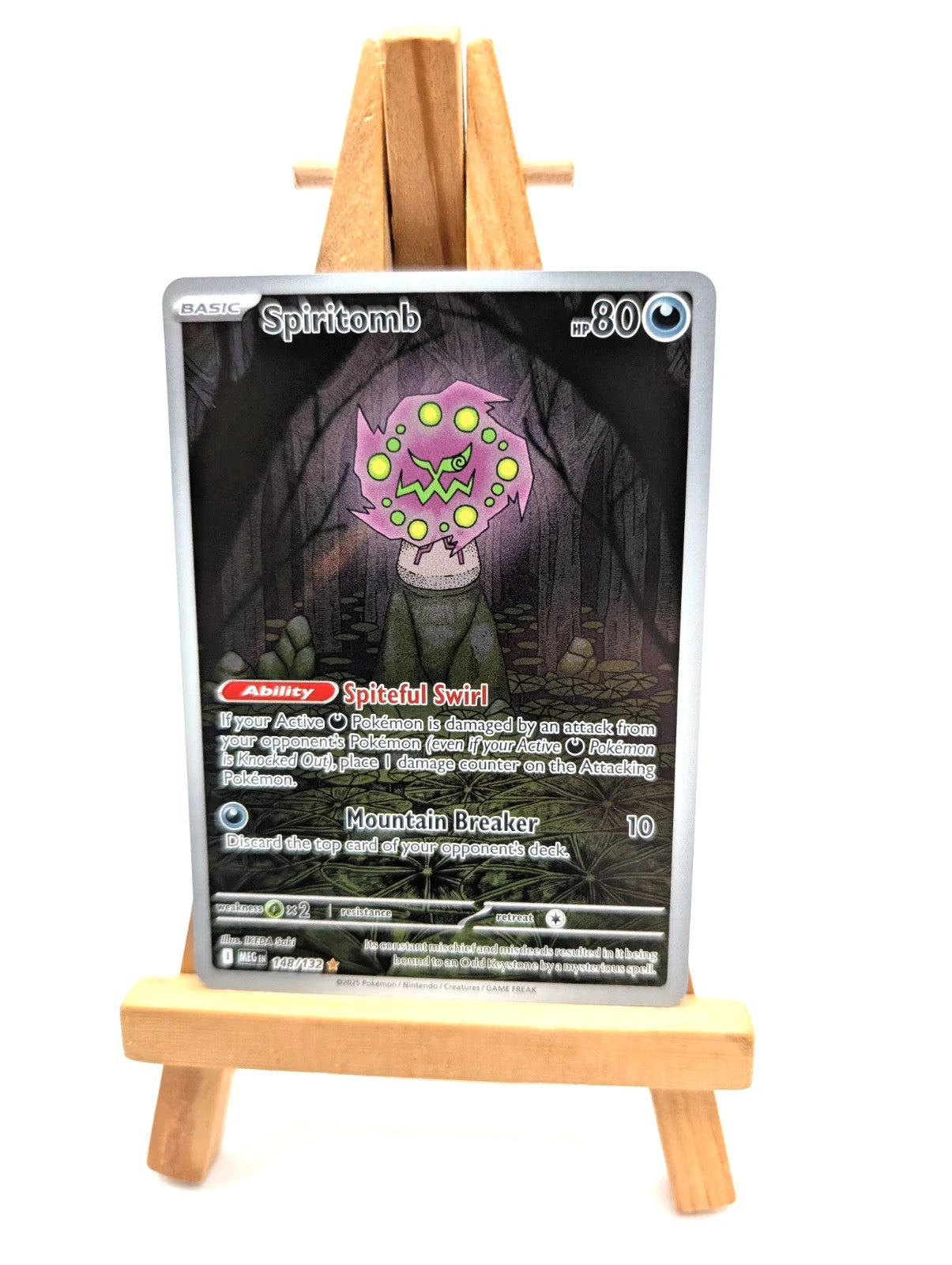 Pokemon TCG Mega Evolutions Spiritomb Illustration Rare 148/132