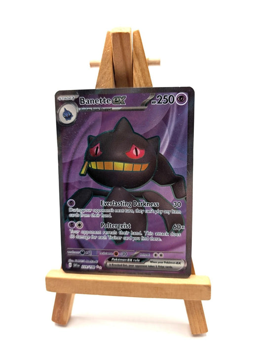 Pokemon - Banette ex - 229/198 - Scarlet & Violet - Full Art Card