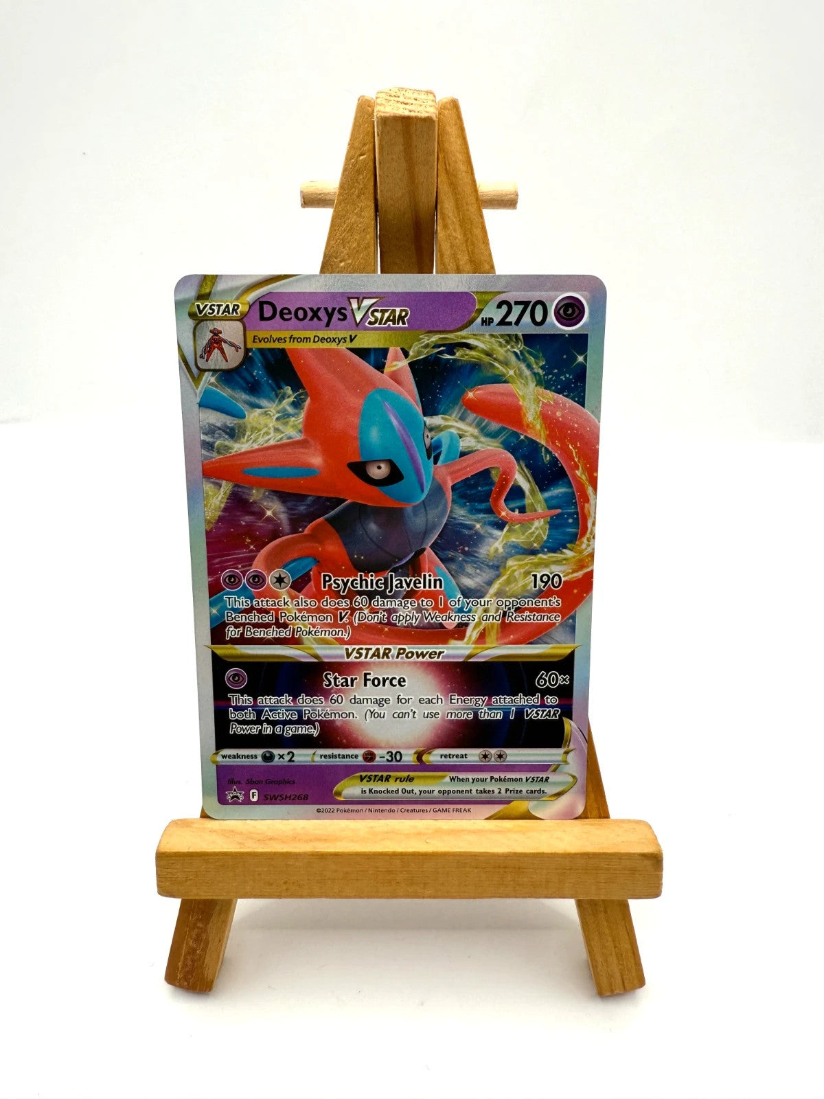 Deoxys VSTAR 268 - Black Star Promo NM