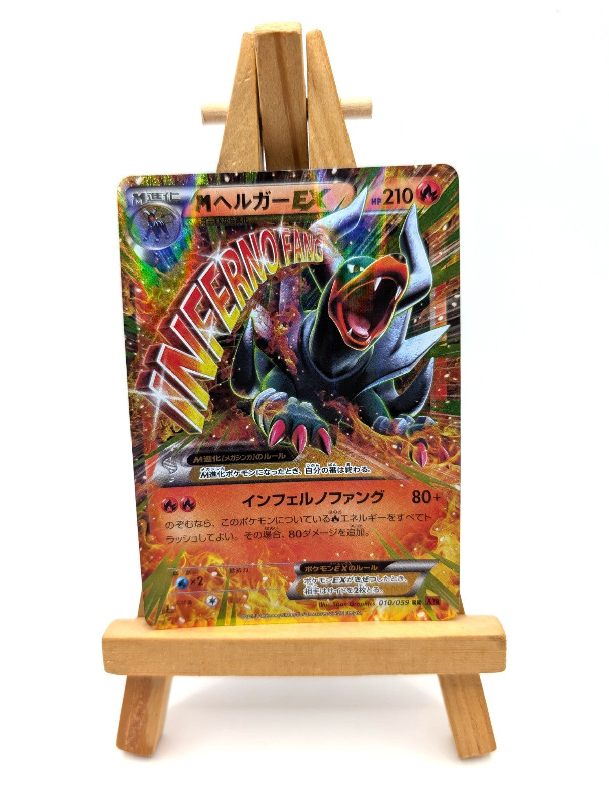 EX Pokemon Card M Houndoom-EX 010/059 RR Japanese