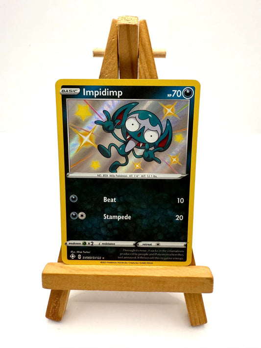 Impidimp SV083/SV122 Rare Shiny Shining Fates NM