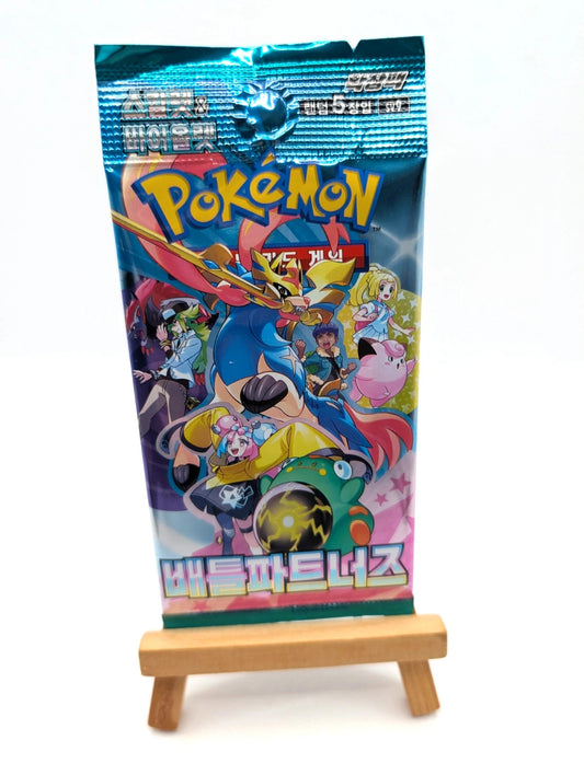 Official Korean Pokémon Battle Partners Trading card pack New and sealed