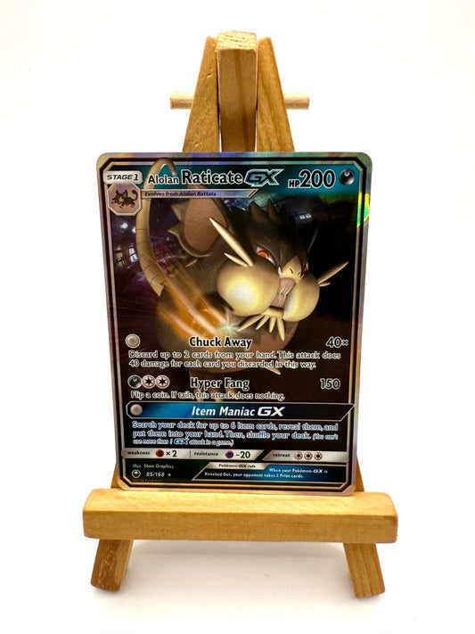 Alolan Raticate GX - 85/168 - SM Celestial Storm LP