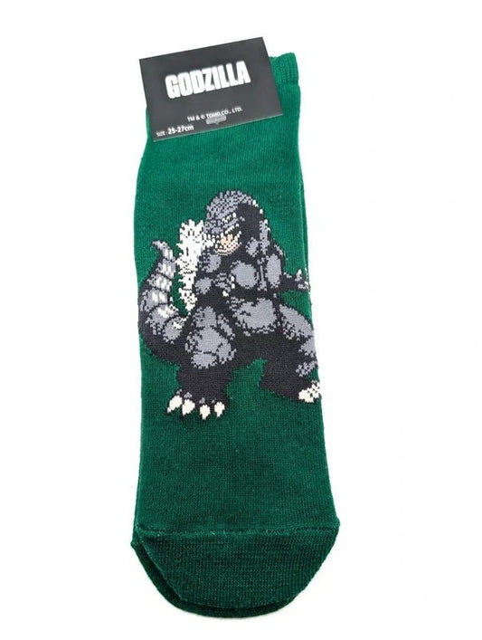 Official Adults Godzilla Socks Green UK 4-8 New with Tags Green