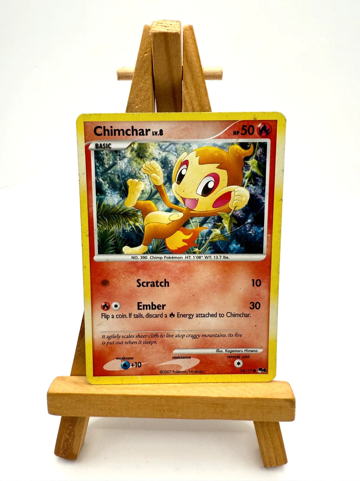 Chimchar LV.8 POP Series 6 #14/17 LP