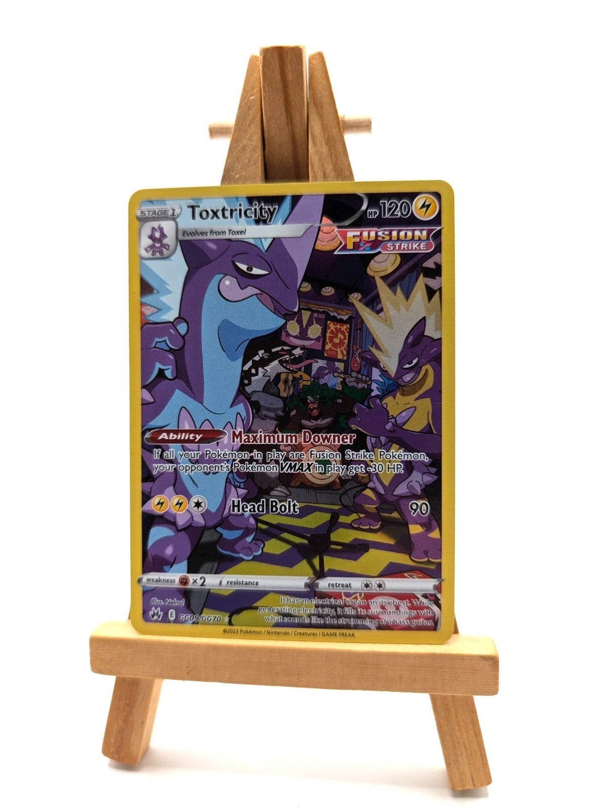 Toxtricity Galarian Gallery Crown Zenith Pokémon Tcg gg09/gg70