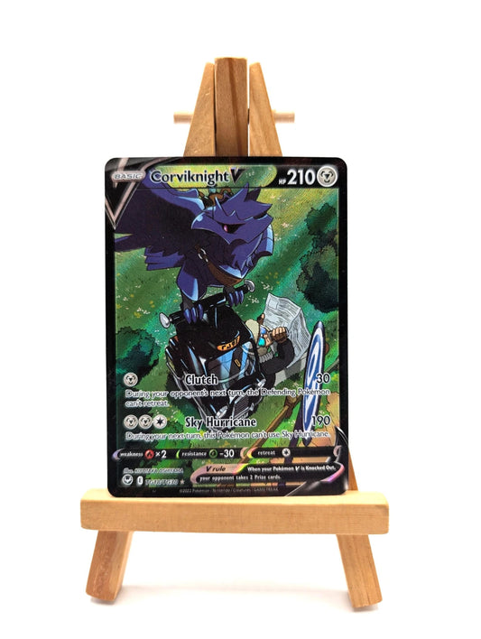Pokémon TCG Corviknight V Silver Tempest Trainer Gallery TG18/TG30