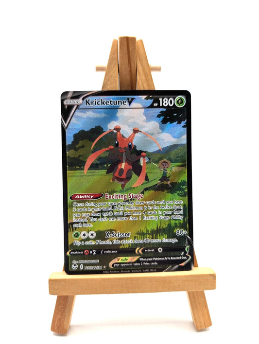 Pokémon TCG: Silver Tempest - Kricketune V TG12/TG30 - Holo Trainer Gallery