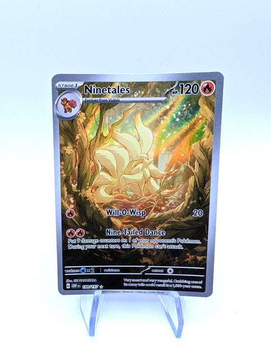Ninetales 199/197 Sv03: Obsidian Flames Holo