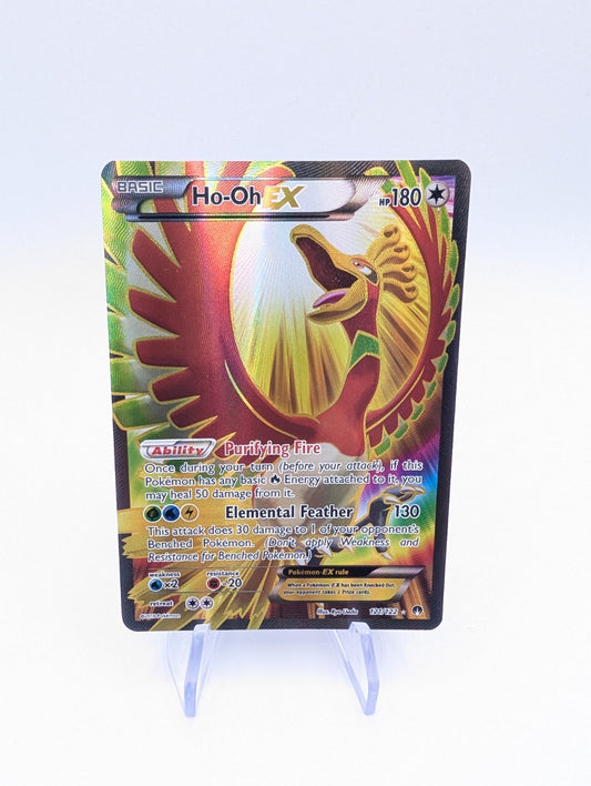 Pokemon TCG XY Breakpoint Ho-Oh EX Full Art Card 121/122