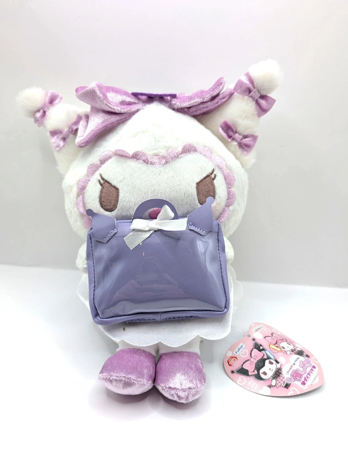 Official Sanrio Kuromi Card Holder Plush Soft toy New with tags