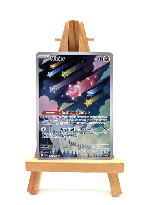 Pokemon Minior Paradox Rift Illustration Rare Card 201/182