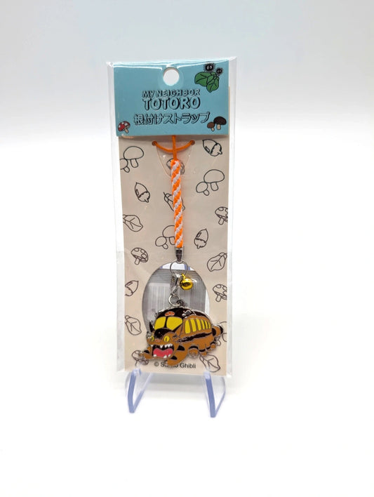 My Neighbour Totoro Catbus Metal Charm New and sealed