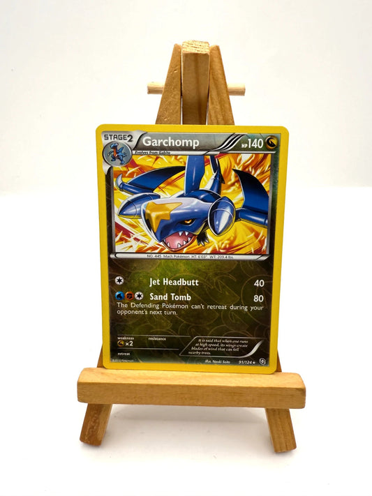 Garchomp 91/124 Reverse Holo Dragons Exalted LP