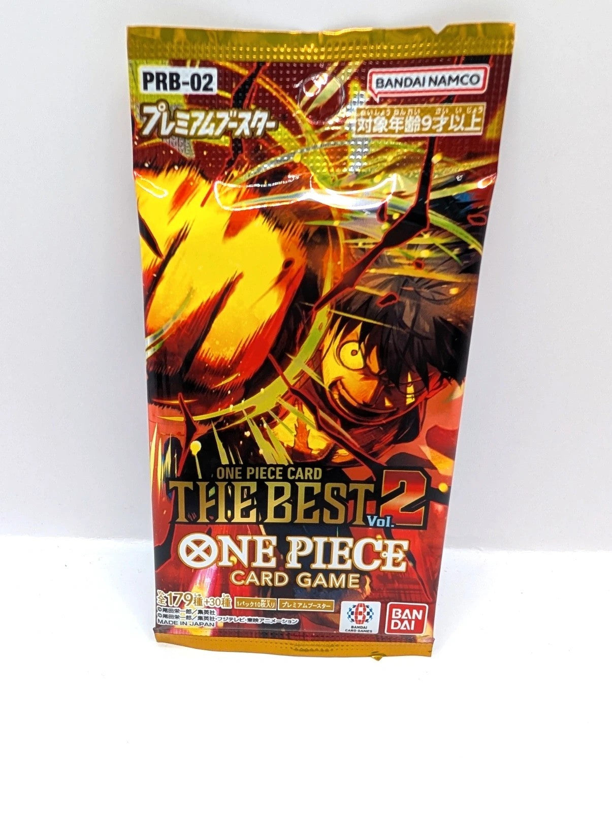 One Piece Card Game PRB-02: The Best Vol.2 Booster Pack Japanese