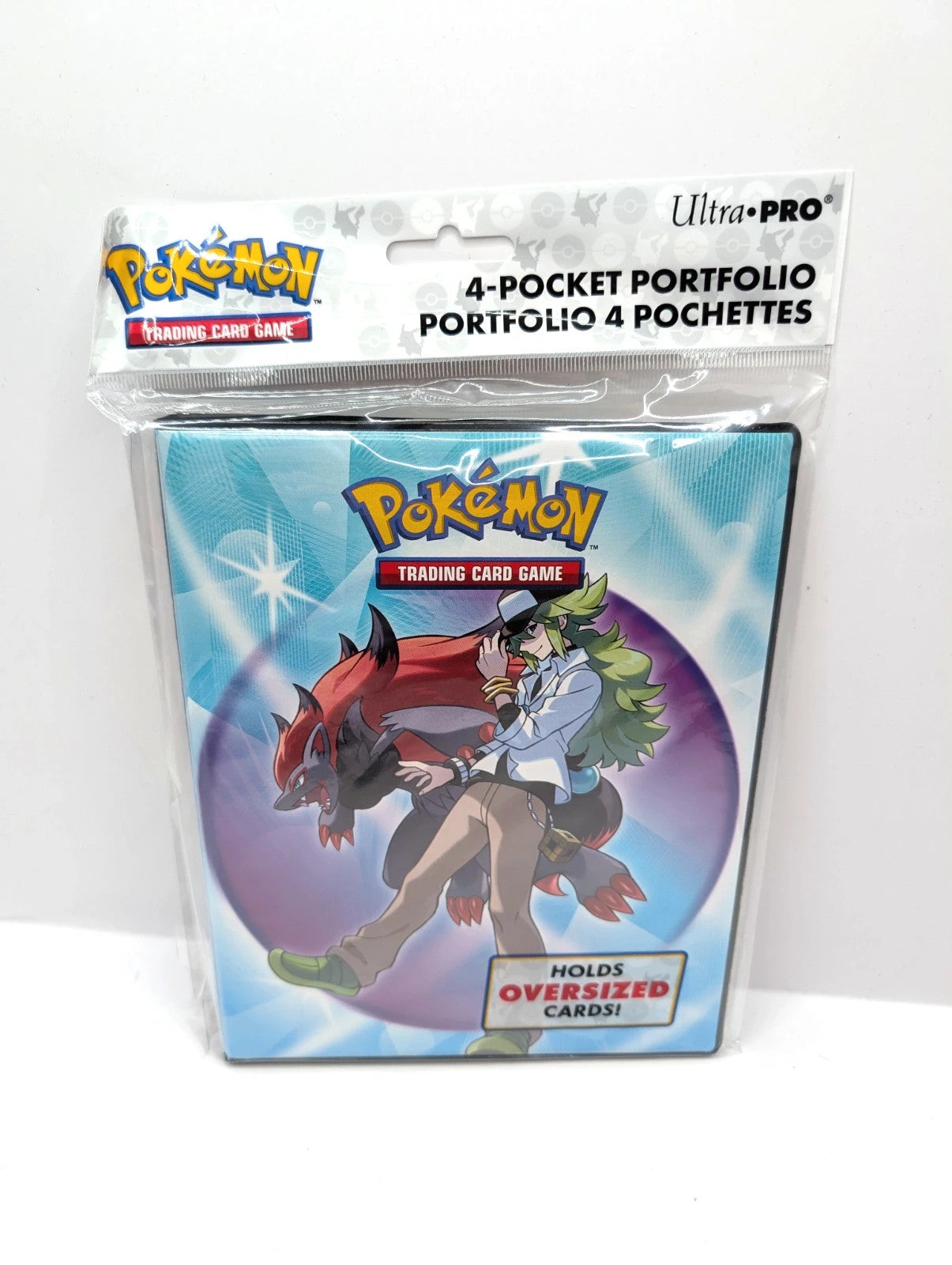 Official Pokemon Card Binder Journey Together Holds 80 cards and Big Jumbo cards New