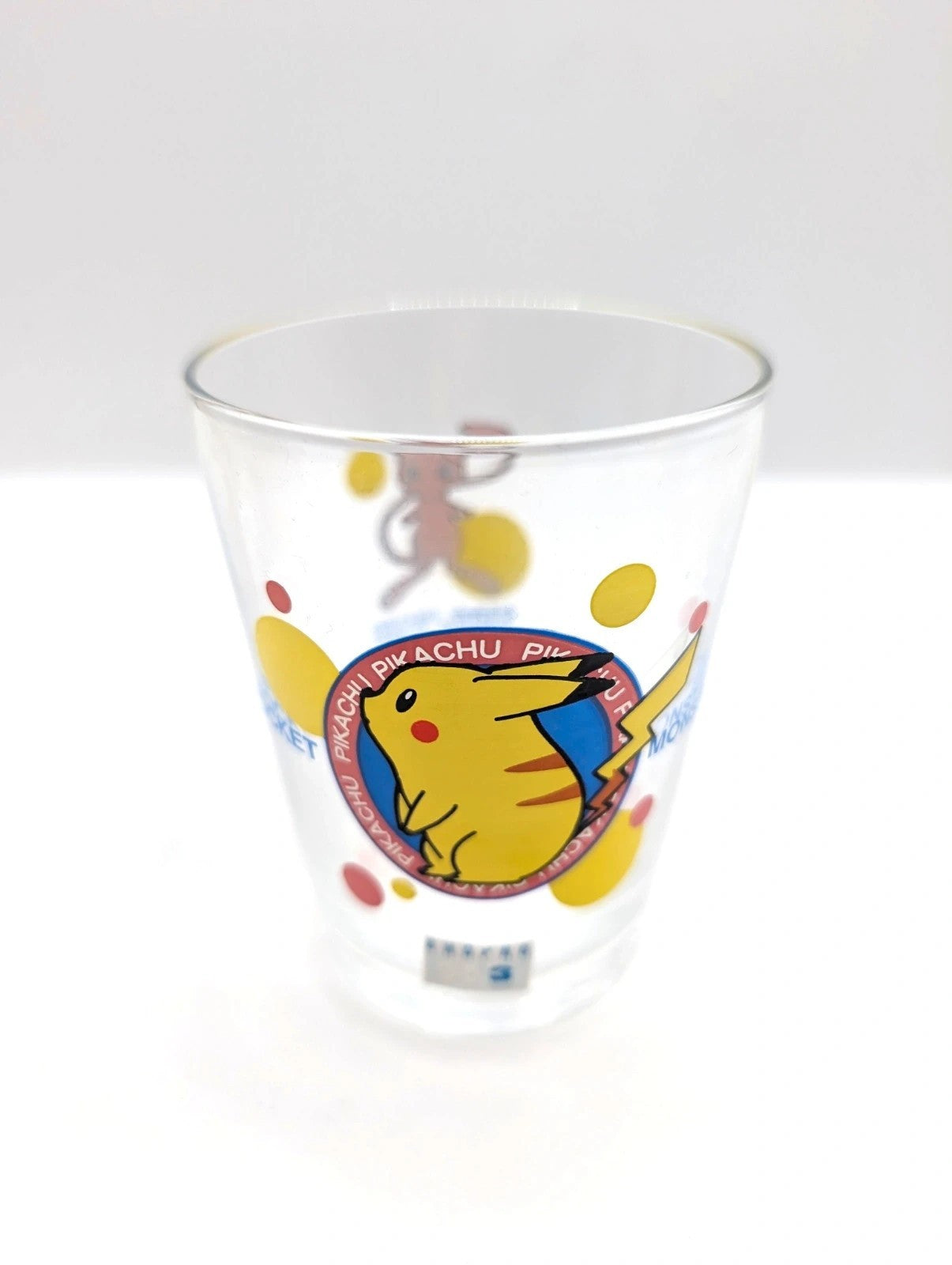 Vintage 1998 Pokémon Nintendo Game Freak Drinking Small Glass