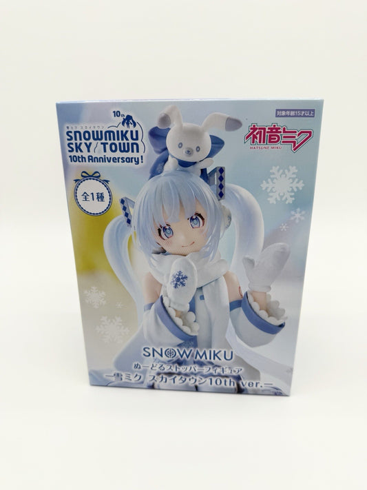 UK Hatsune Miku Noodle Stopper Figure Snow Miku Sky Town 10th Ver. Furyu