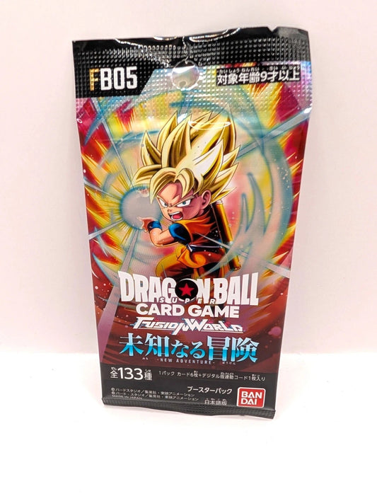 Dragon Ball Super Fusion World New Adventure Booster Packs (FB05) Japanese