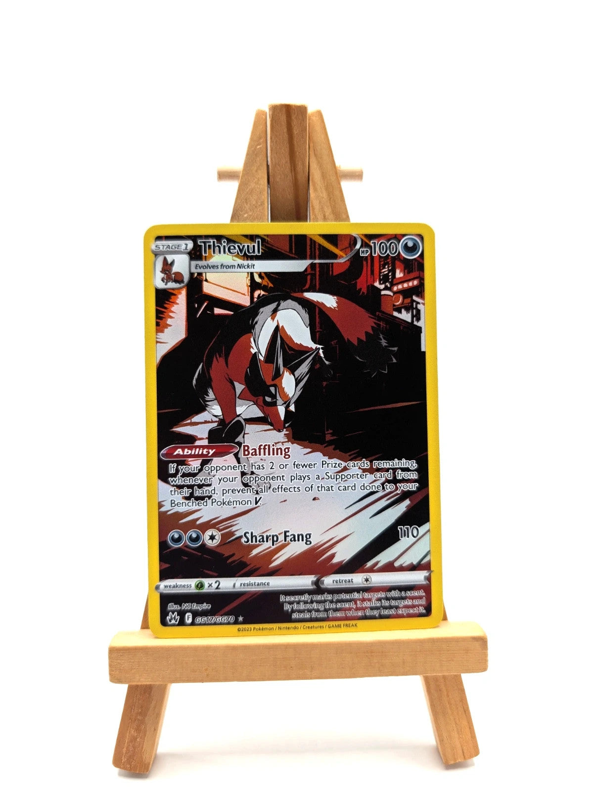 Thievul GG17/GG70 Zenith Galarian Gallery Pokemon