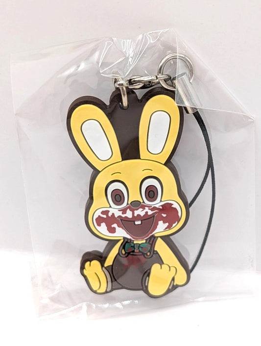 Silent Hill 3 Robbie the Rabbit (yellow) keychain rubber charm