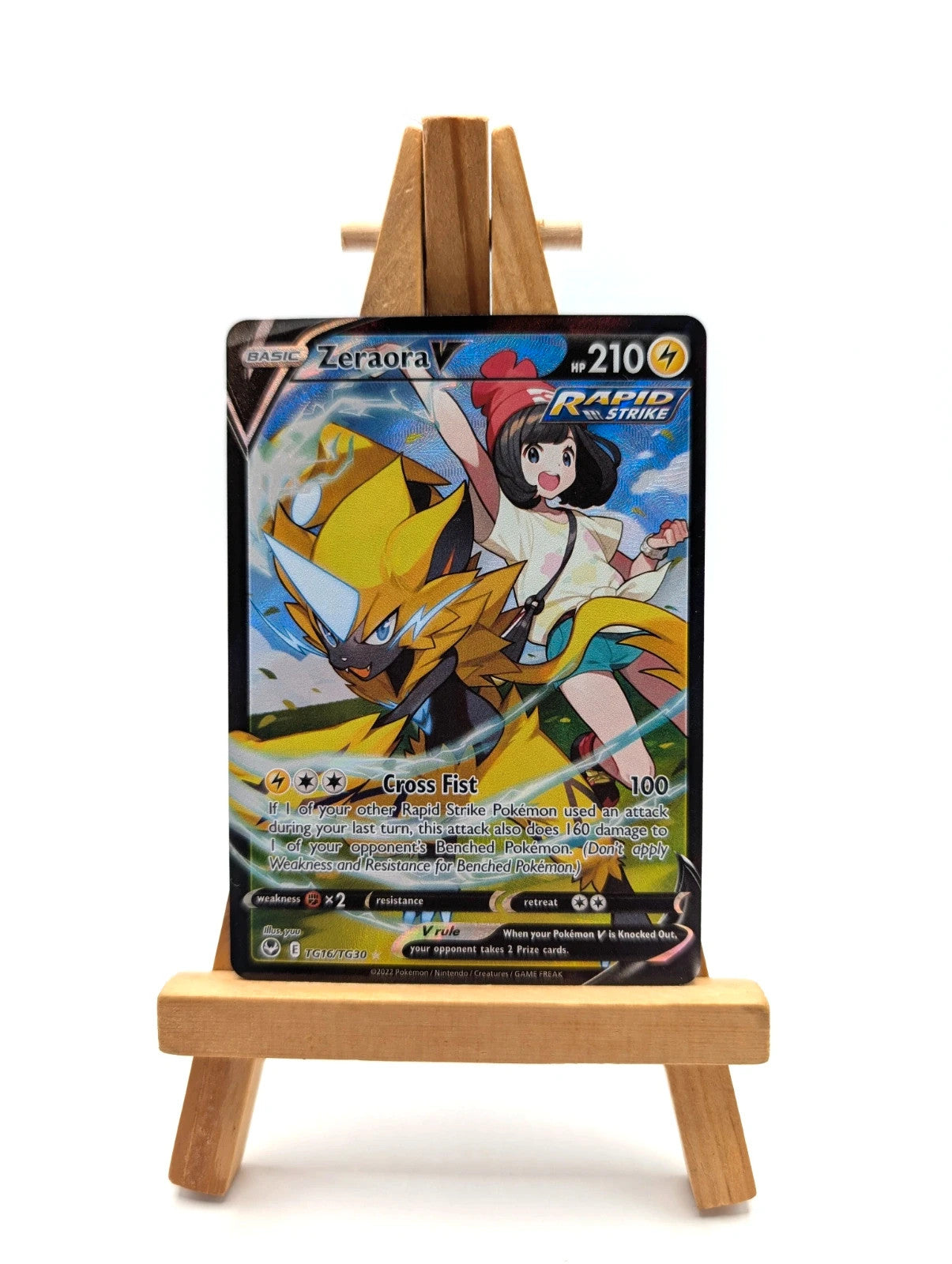 Zerarora V TG16/TG30 - Silver Tempest Sword & Shield - Holo