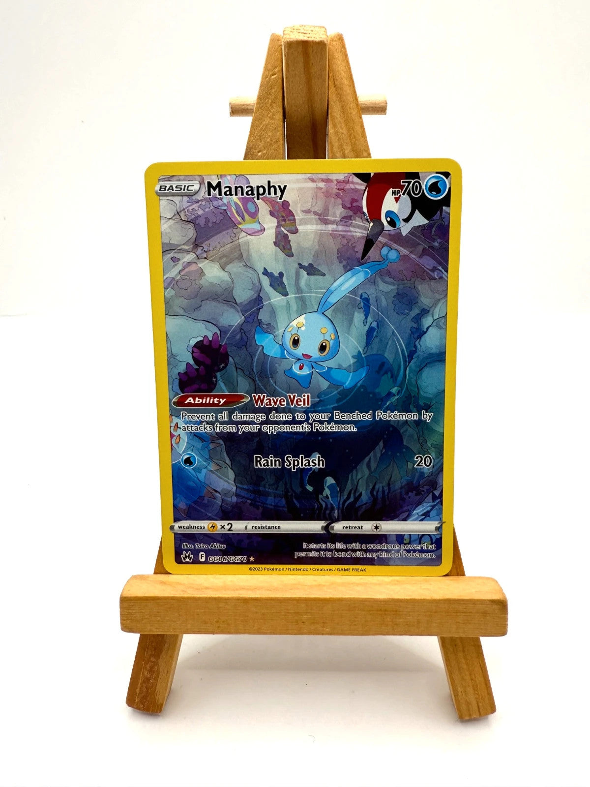 Manaphy GG06/GG70 Galarian Gallery Full Art Near Mint