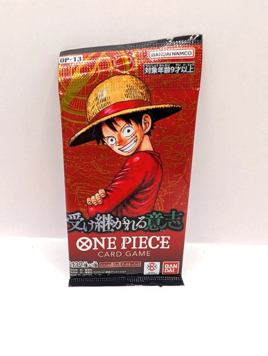 One Piece Card Game Japanese OP-13 Booster Pack Factory Sealed