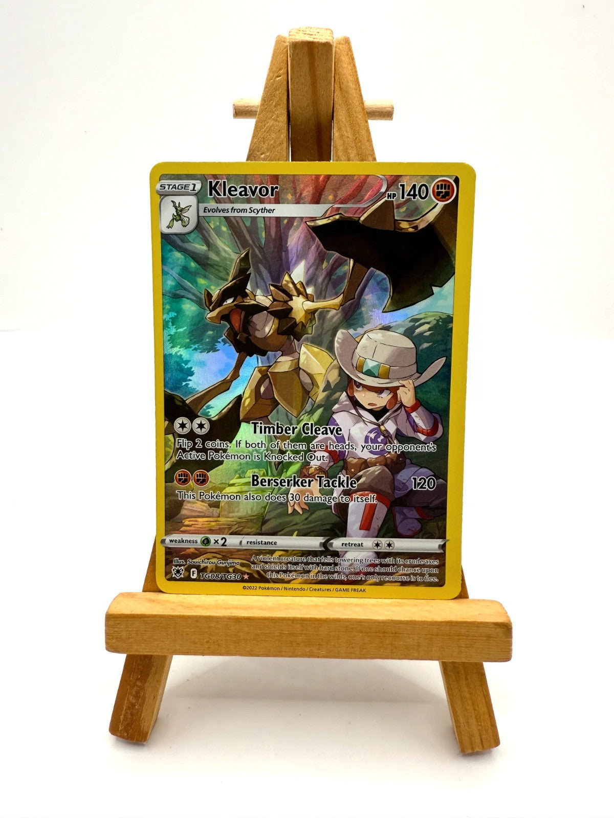 Kleavor TG08/TG30 Astral Radiance Trainer Gallery Holo Near Mint