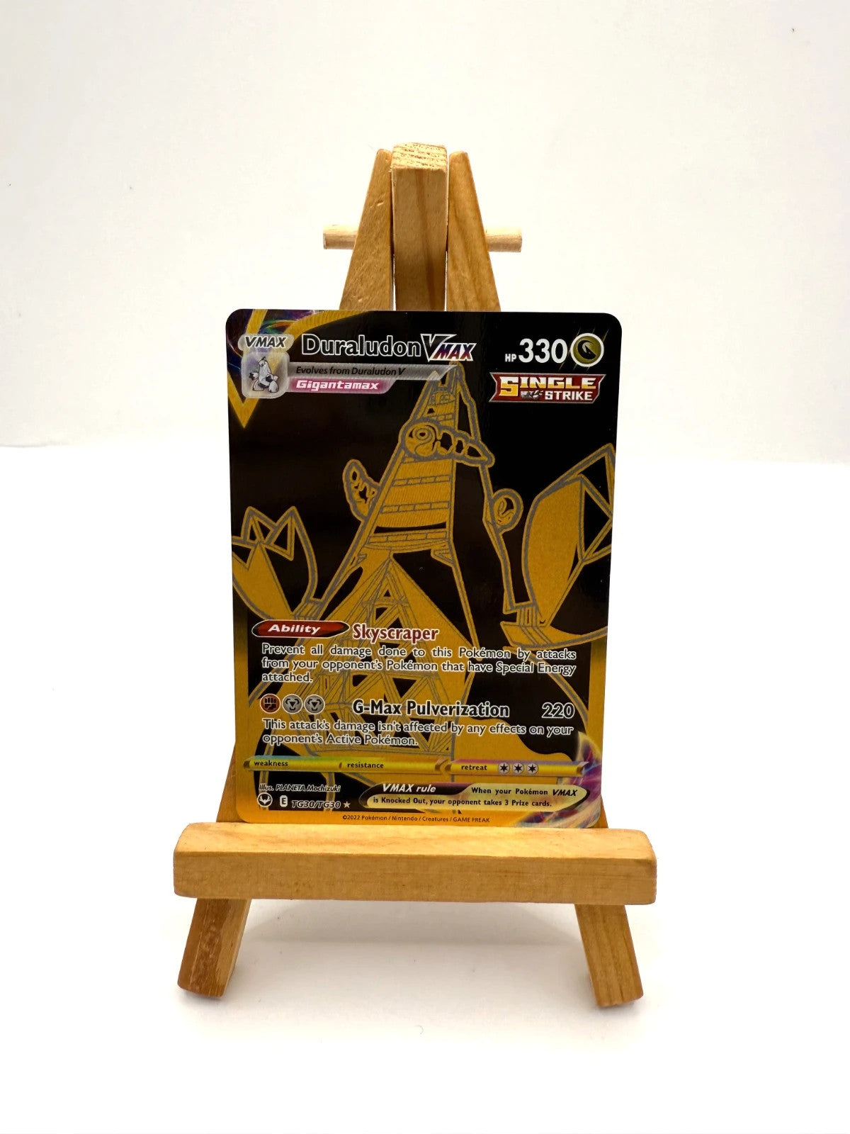 Duraludon VMAX - TG30/TG30 - Silver Tempest - Gold - Trainer Gallery