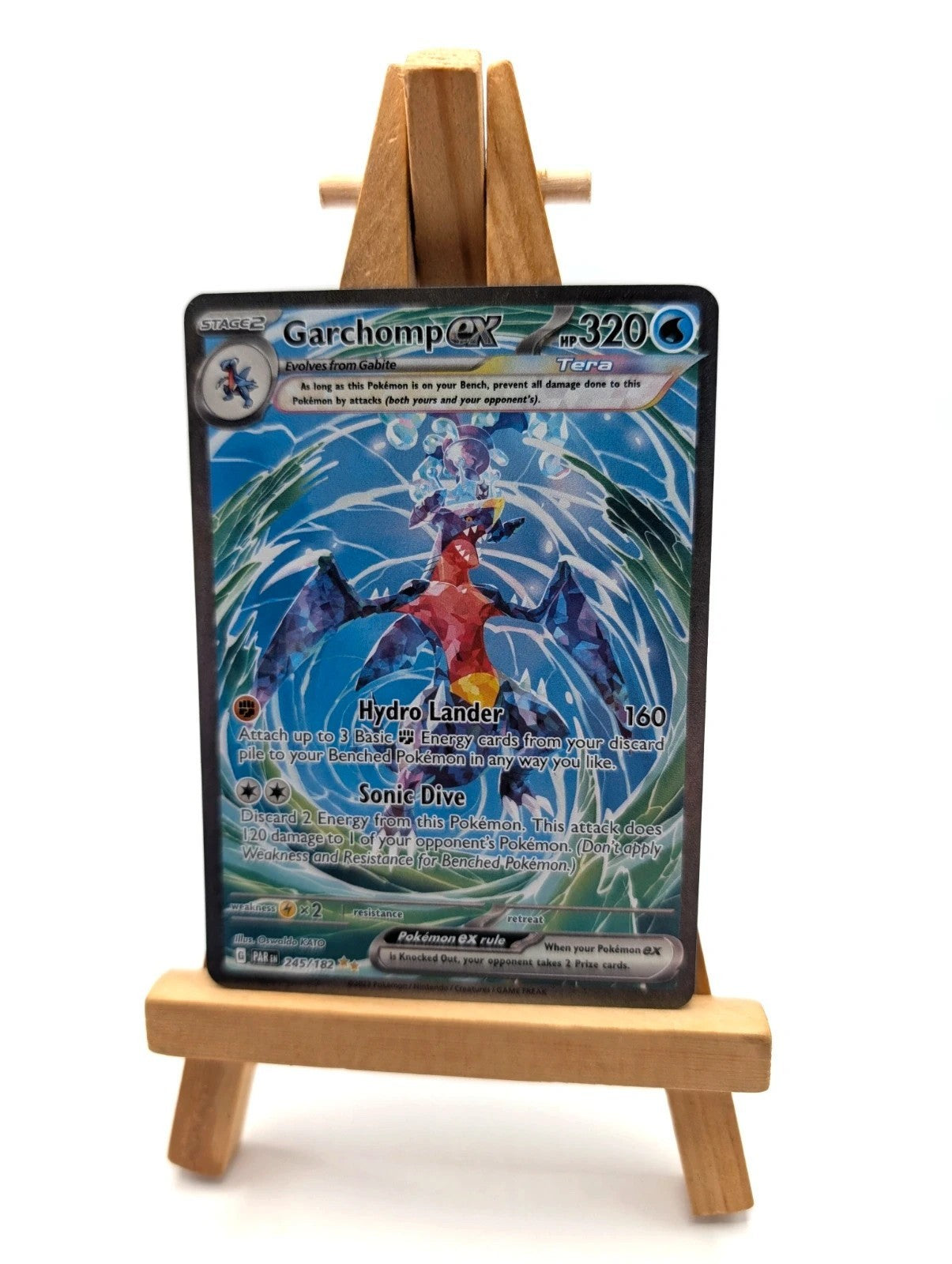 Pokémon TCG Garchomp EX 245/182 Paradox Rift Special Illustration