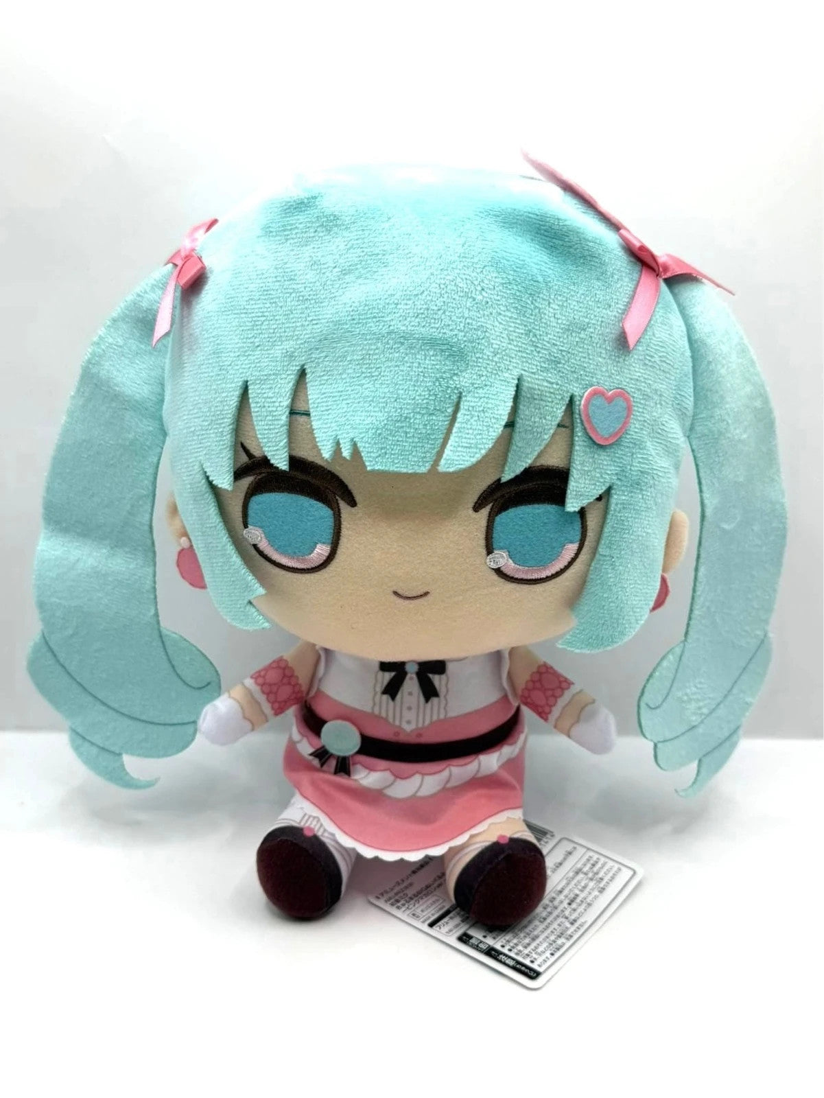 Hatsune Miku Kyumaru BIG Plush Toy - Pink Macaron 26cm Official Product