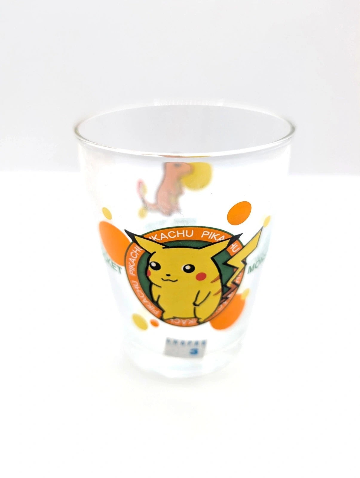 Vintage 1998 Pokémon Nintendo Game Freak Drinking Small Glass