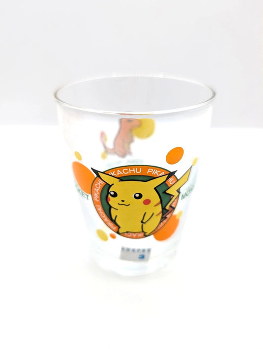 Vintage 1998 Pokémon Nintendo Game Freak Drinking Small Glass