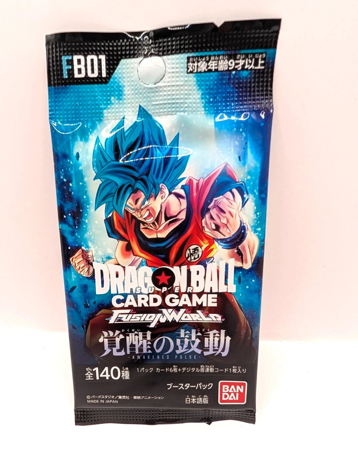 Dragon Ball SCG - Awakened Pulse Booster Pack (FB01) Japanese