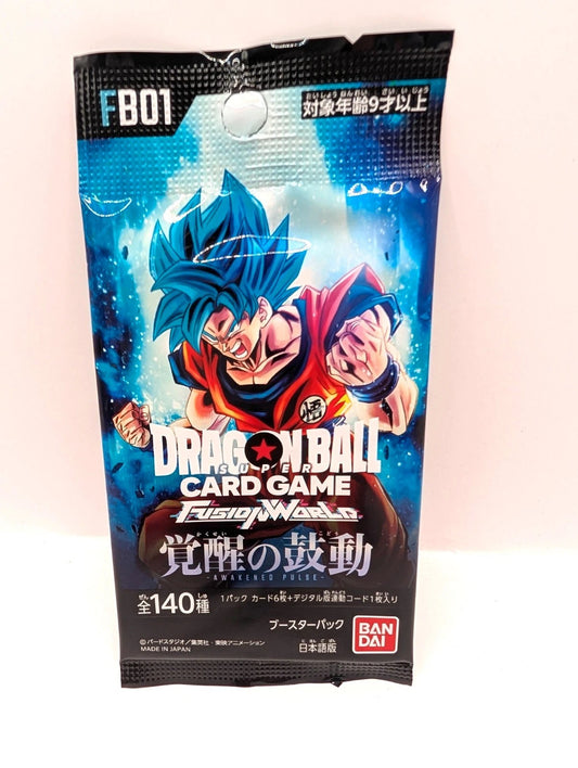 Dragon Ball SCG - Awakened Pulse Booster Pack (FB01) Japanese