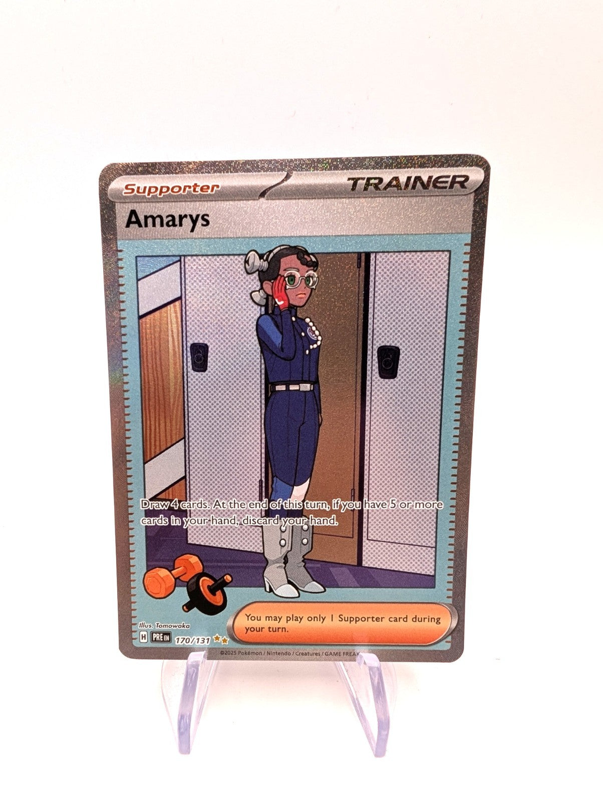 Pokémon TCG Prismatic Evolutions Amarys Card 170/131 Sir NM English Edition