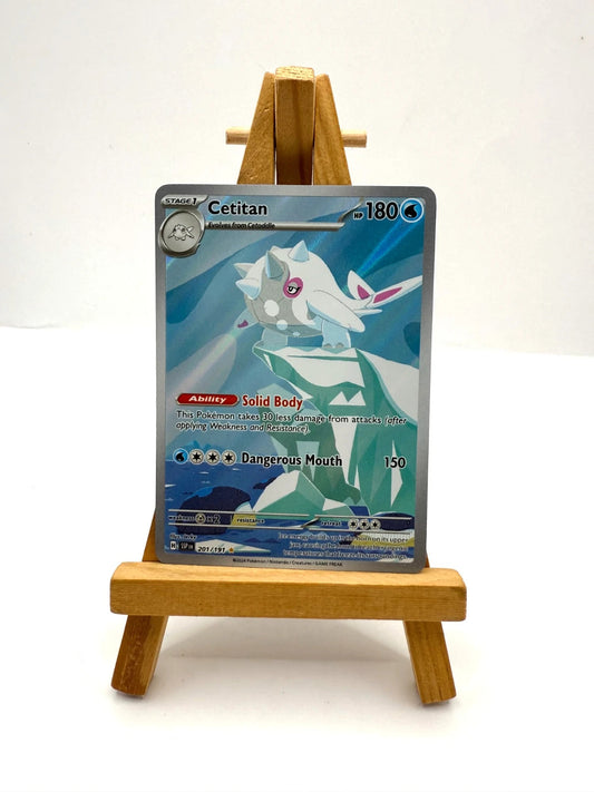 Cetitan 201/191 Surging Sparks - Illustration Rare – Excellent | Pokémon TCG