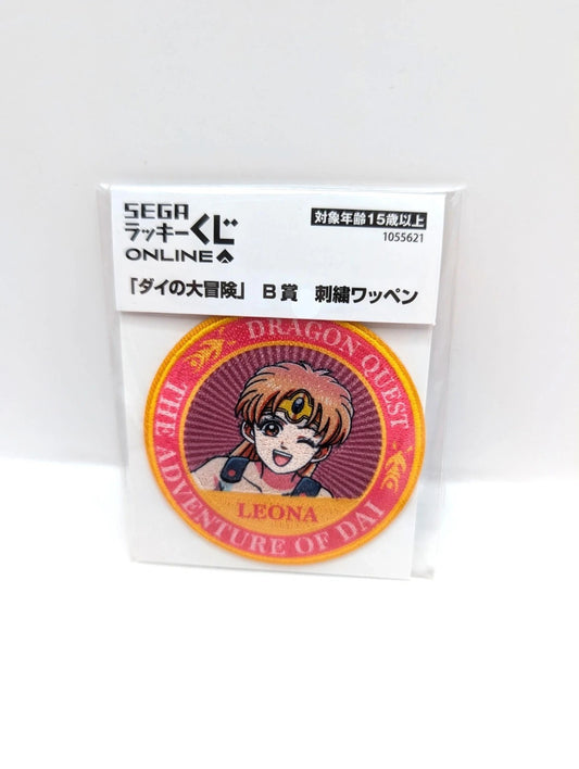 Official Sega Japan Dragon Quest Leona Clothing Patch New and sealed
